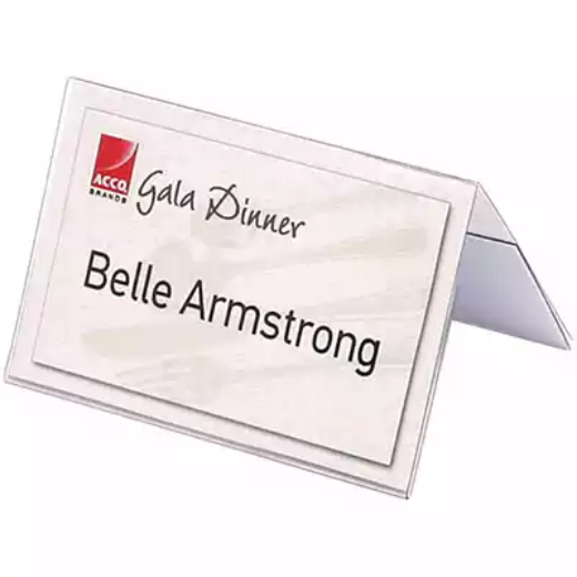 Picture of REXEL ID NAME PLATES SMALL 92 X 56MM PACK 50