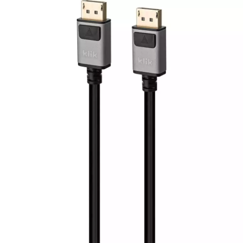 Picture of KLIK DISPLAYPORT MALE TO DISPLAYPORT MALE CABLE 1500MM