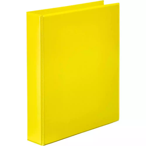 Picture of MARBIG CLEARVIEW INSERT RING BINDER 2D 25MM A4 YELLOW