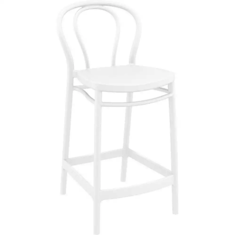 Picture of SIESTA VICTOR BARSTOOL 650MM HIGH WHITE