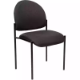 Picture of YS DESIGN STACKING VISITORS CHAIR MEDIUM BACK BLACK