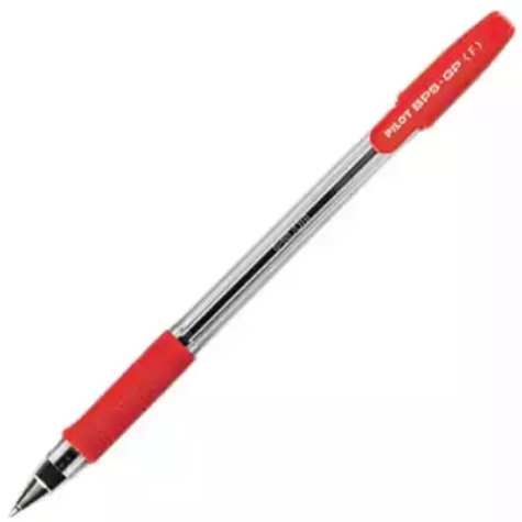 Picture of PILOT BPS-GP BALLPOINT GRIP STICK PEN FINE RED