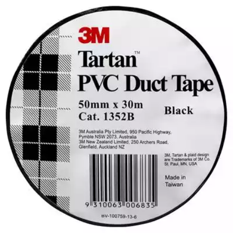 Picture of TARTAN 1352B DUCT TAPE PVC 50MM X 30M BLACK