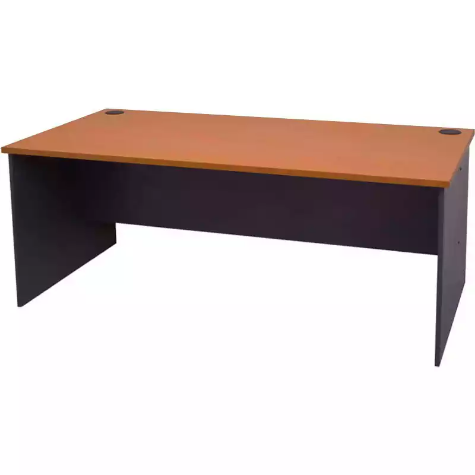 Picture of RAPID WORKER OPEN DESK 1200 X 600MM CHERRY/IRONSTONE