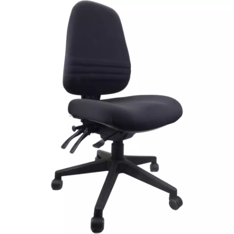 Picture of RAPIDLINE ENDEAVOUR PRO ERGONOMIC CHAIR HIGH BACK BLACK