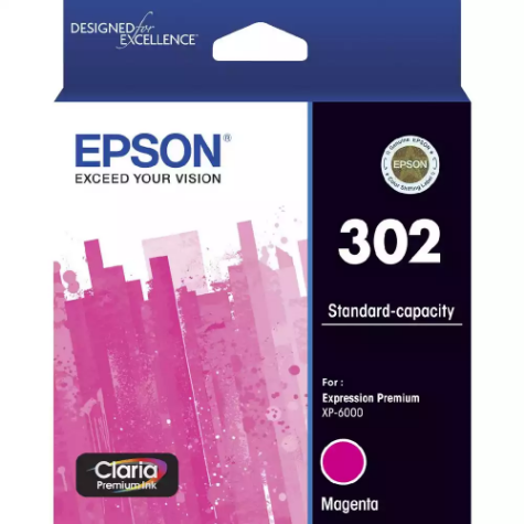 Picture of EPSON 302 INK CARTRIDGE MAGENTA