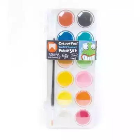 Picture of MICADOR COLOURFUN WATERCOLOUR PAINT DISC ASSORTED PACK 12