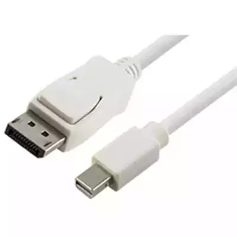 Picture of COMSOL MINI DISPLAYPORT MALE TO DISPLAYPORT MALE CABLE 2M WHITE