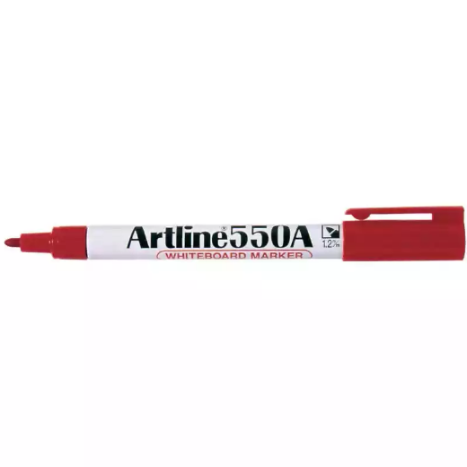 Picture of ARTLINE 550A WHITEBOARD MARKER BULLET 1.2MM RED