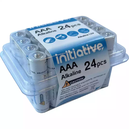 Picture of INITIATIVE ALKALINE AAA BATTERY PACK 24