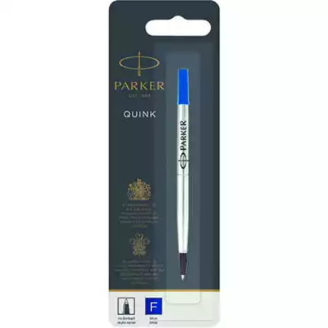 Picture of PARKER QUINKFLOW ROLLERBALL PEN REFILL FINE NIB BLUE