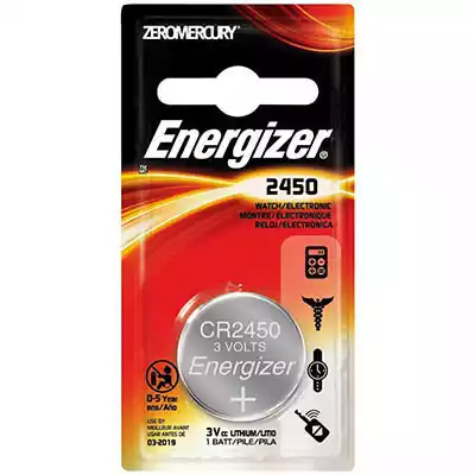 Picture of ENERGIZER CR2450 LITHIUM COIN 3V BATTERY