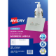 Picture of AVERY 959050 L7562 CRYSTAL CLEAR ADDRESS LABEL LASER 16UP CLEAR PACK 25