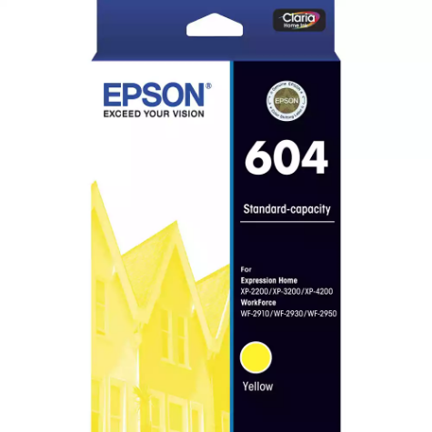 Picture of EPSON 604 INK CARTRIDGE YELLOW