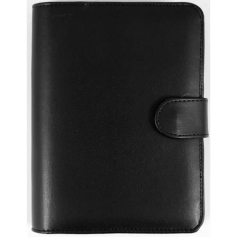 Picture of DEBDEN DAYPLANNER PR2599 PERSONAL EDITION SNAP CLOSURE 172 X 96MM BLACK PU