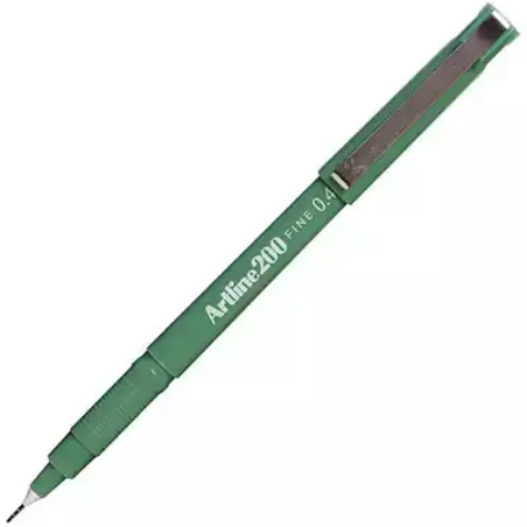 Picture of ARTLINE 200 FINELINER PEN 0.4MM BRIGHT GREEN