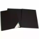 Picture of QUILL VISUAL ART DIARY 110GSM 90 PAGE A3 PP BLACK