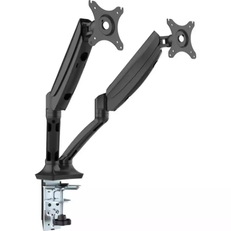 Picture of RAPIDLINE EXECUTIVE GAS SPRING DUAL MONITOR ARM BLACK