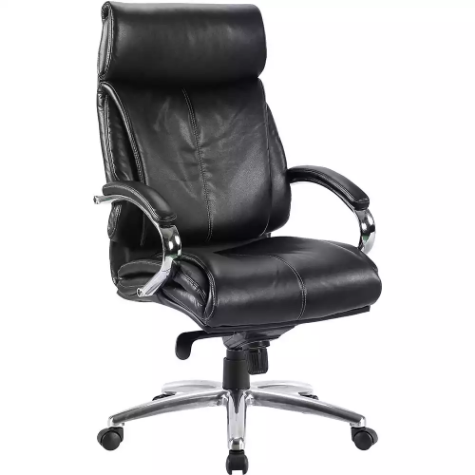 Picture of RENOIR EXECUTIVE CHAIR HIGH BACK ARMS BLACK LEATHER