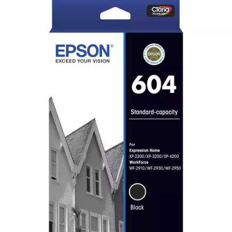 Picture of EPSON 604 INK CARTRIDGE BLACK