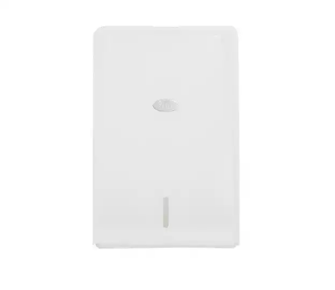 Picture of LIVI COMPACT INTERLEAVE TOWEL DISPENSER 235 X 95 X 355MM WHITE