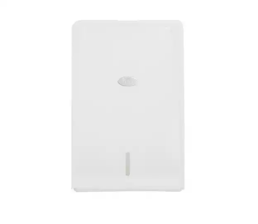 Picture of LIVI COMPACT INTERLEAVE TOWEL DISPENSER 235 X 95 X 355MM WHITE