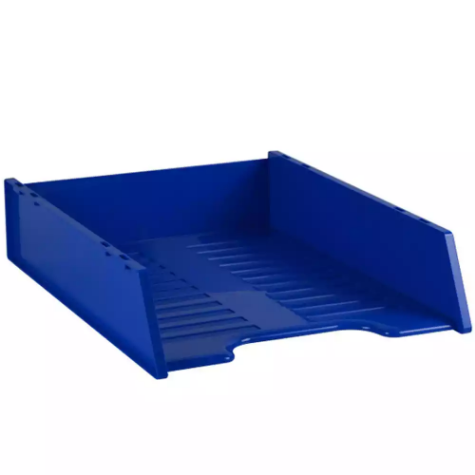 Picture of ITALPLAST MULTI FIT DOCUMENT TRAY A4 BLUEBERRY