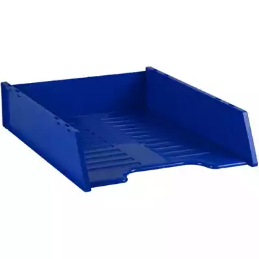 Picture of ITALPLAST MULTI FIT DOCUMENT TRAY A4 BLUEBERRY