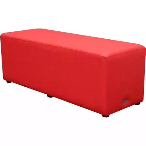 Picture of DURASEAT OTTOMAN RECTANGLE RED