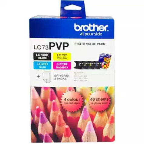 Picture of BROTHER LC73PVP INK CARTRIDGE VALUE PACK