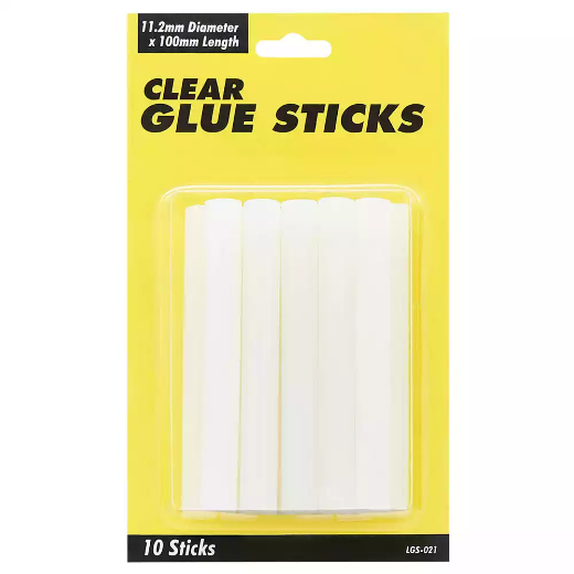 Picture of UHU GLUE GUN STICKS 11.2 X 100MM CLEAR PACK 10