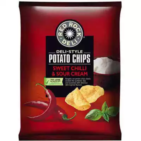 Picture of RED ROCK DELI CHIPS SWEET CHILLI AND SOUR CREAM 165G