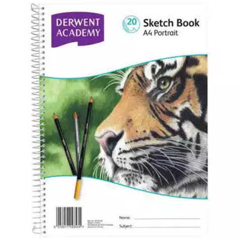 Picture of DERWENT ACADEMY ARTIST SKETCH BOOK PP PORTRAIT A4 20 SHEETS