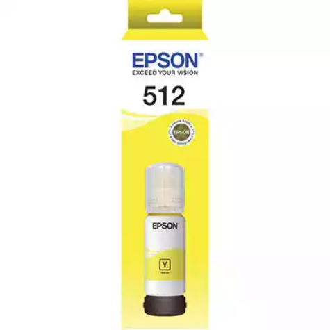 Picture of EPSON T512 ECOTANK INK BOTTLE YELLOW