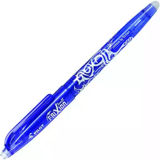 Picture of PILOT FRIXION ERASABLE GEL INK PEN 0.5MM BLUE