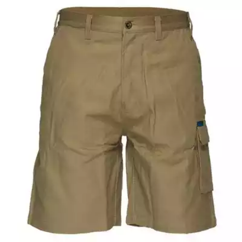 Picture of PRIME MOVER MW702 COTTON DRILL SHORT WITH CARGO POCKETS KHAKI 107ST