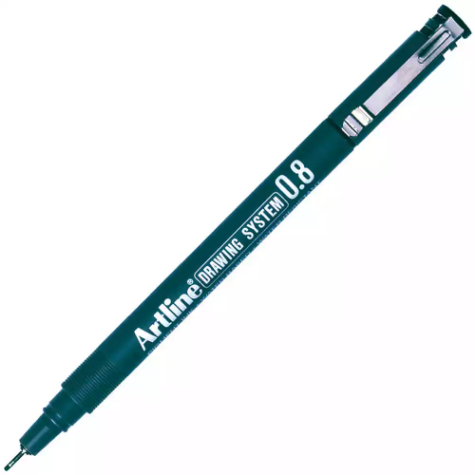 Picture of ARTLINE 238 DRAWING SYSTEM PEN 0.8MM BLACK