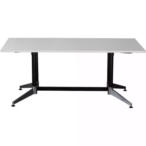 Picture of RAPIDLINE TYPHOON BOARDROOM TABLE 2400 X 1200 X 750MM WHITE