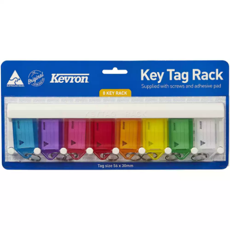 Picture of KEVRON ID5 KEY TAG RACK 8 TAG ASSORTED