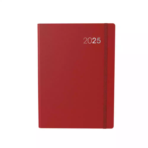 Picture of COLLINS LEGACY CL41.15 DIARY DAY TO PAGE A4 RED