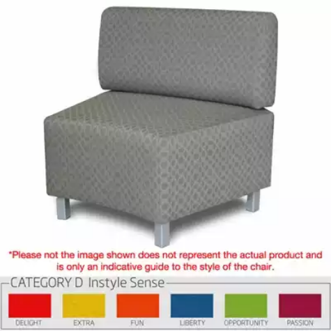 Picture of SEGEMENTS 30 DEGREE SEGMENT LOUNGE WITH BACK IN FABRIC CATEGORY D