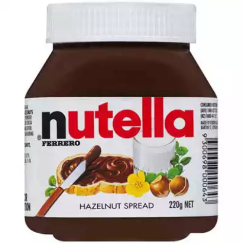 Picture of NUTELLA HAZELNUT CHOC SPREAD 220GMS