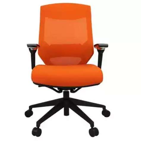 Picture of VOGUE TASK CHAIR MEDIUM MESH BACK ARMS ORANGE