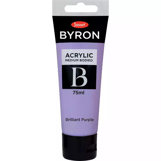 Picture of JASART BYRON ACRYLIC PAINT 75ML BRILLIANT PURPLE