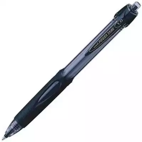 Picture of UNI-BALL SN220 POWER TANK RETRACTABLE BALLPOINT PEN 1.0MM BLACK