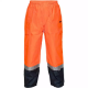 Picture of PRIME MOVER MP200 HI-VIS WET WEATHER CARGO PANT REFLECTIVE TAPE ORANGE NAVY 2XL TO 3XL