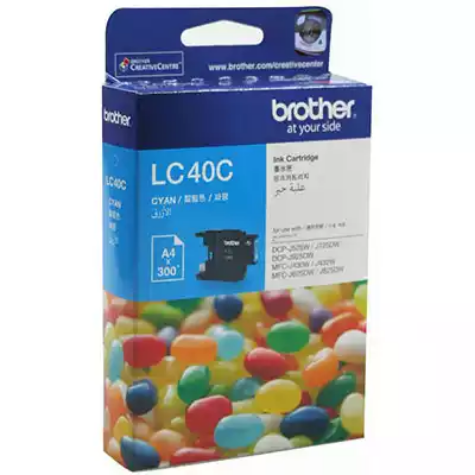 Picture of BROTHER LC40C INK CARTRIDGE CYAN