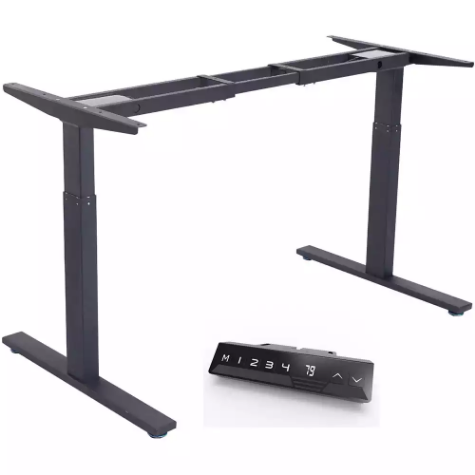 Picture of INFINITY 252M ELECTRIC HEIGHT ADJUSTABLE DESK 2 MOTOR BLACK FRAME ONLY