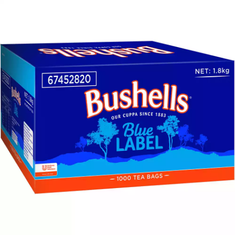 Picture of BUSHELLS BLUE LABEL TEA BAGS CARTON 1000