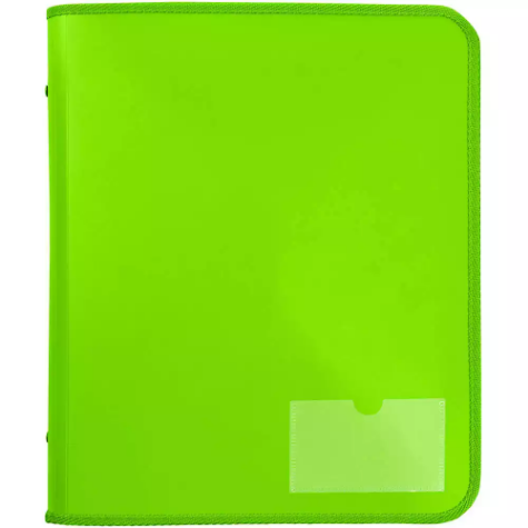 Picture of MARBIG ZIPPER BINDER 25MM 2D LIME